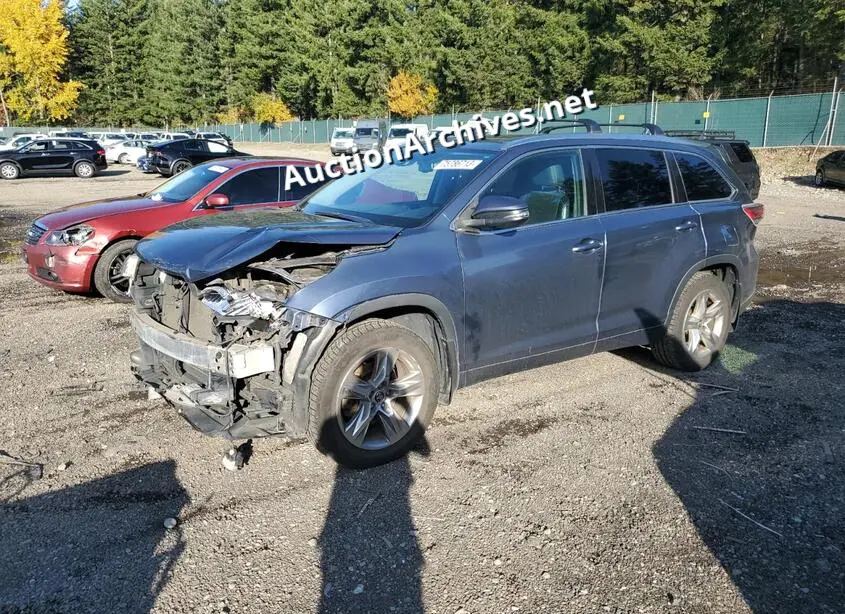 TOYOTA HIGHLANDER 2016 VIN: 5TDDKRFH6GS239959