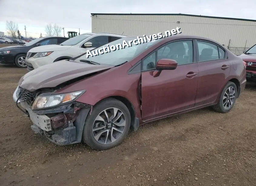 HONDA CIVIC LX 2014 VIN: 2HGFB2F55EH041814
