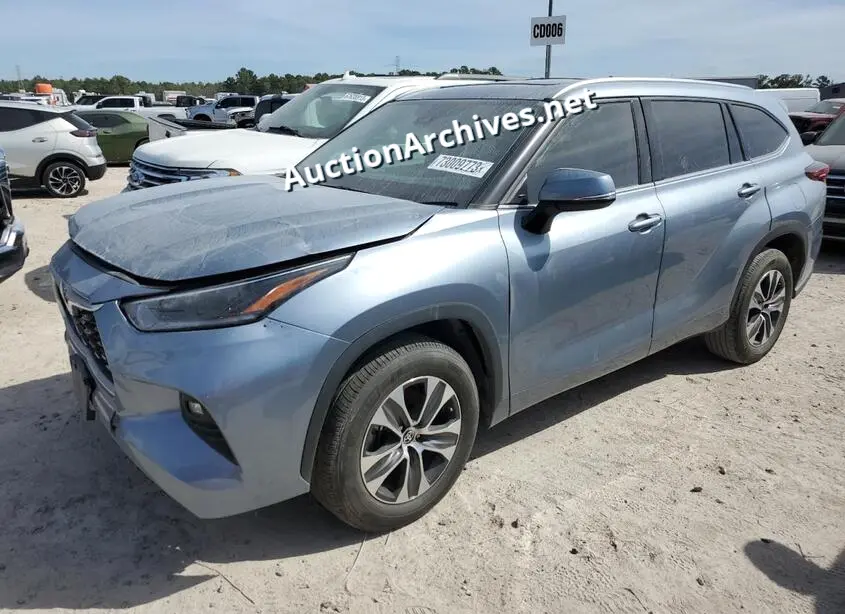 TOYOTA HIGHLANDER 2021 VIN: 5TDGZRAH9MS081158