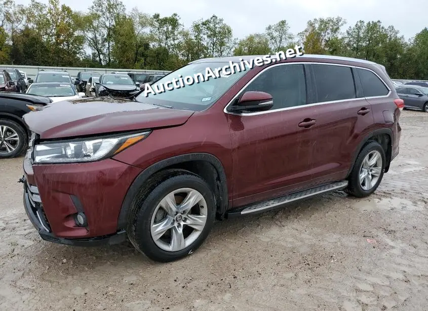 TOYOTA HIGHLANDER 2017 VIN: 5TDYZRFH3HS218209