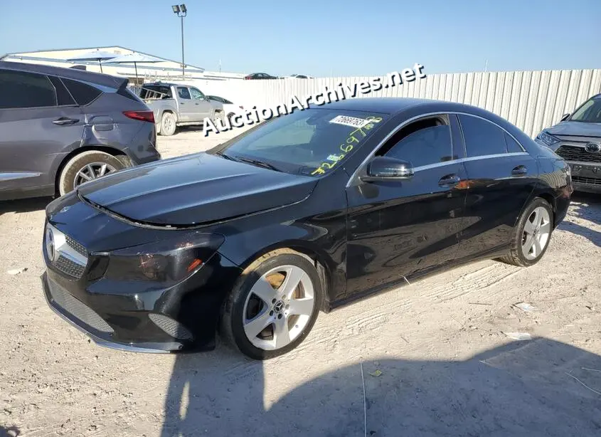 MERCEDES-BENZ CLA 250 2018 VIN: WDDSJ4EB6JN640425