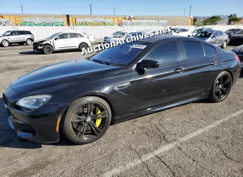 BMW M6 GRAN CO 2014 VIN: WBS6C9C57ED467275
