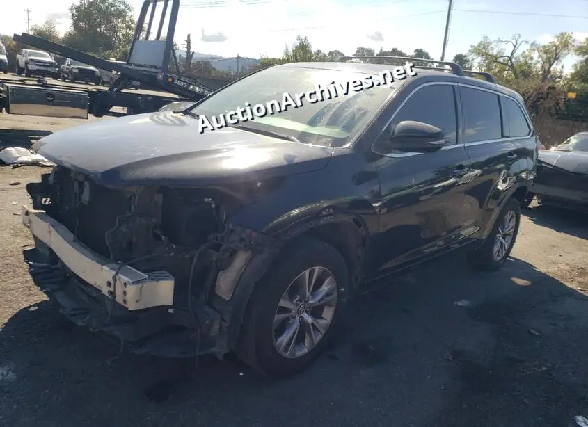 TOYOTA HIGHLANDER 2016 VIN: 5TDZKRFH4GS179802