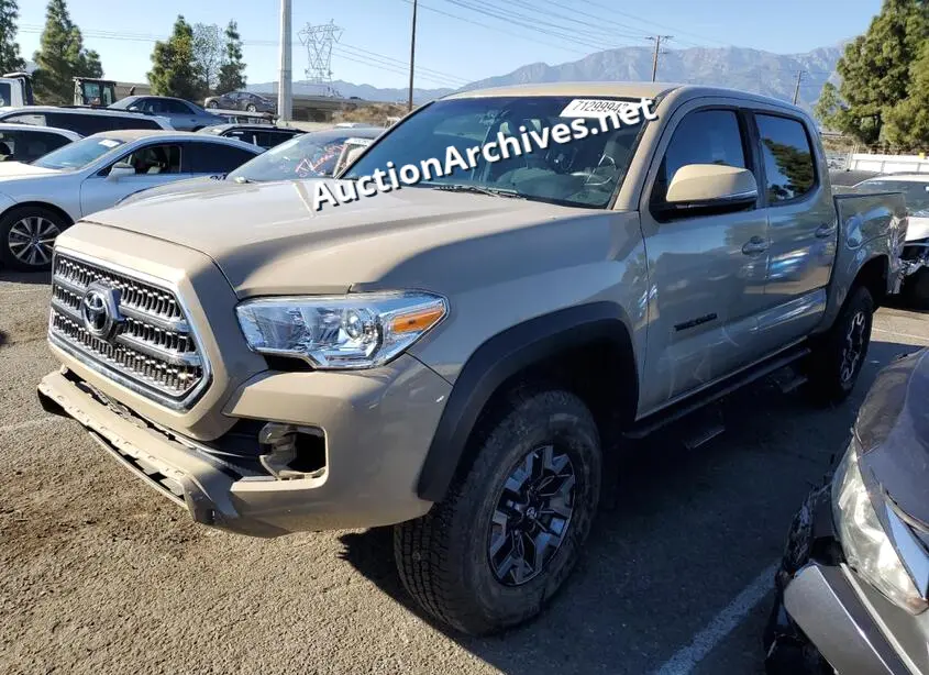 TOYOTA TACOMA DOU 2019 VIN: 3TMCZ5AN7KM198960