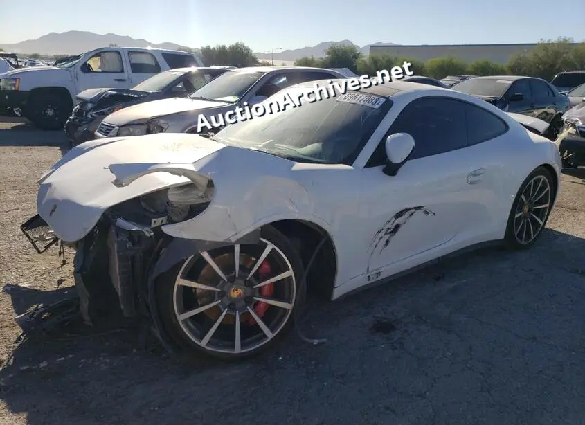 PORSCHE 911 CARRER 2014 VIN: WP0AB2A99ES121855