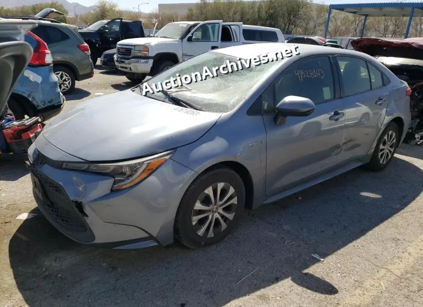 TOYOTA COROLLA LE 2021 VIN: JTDEAMDEXMJ027643