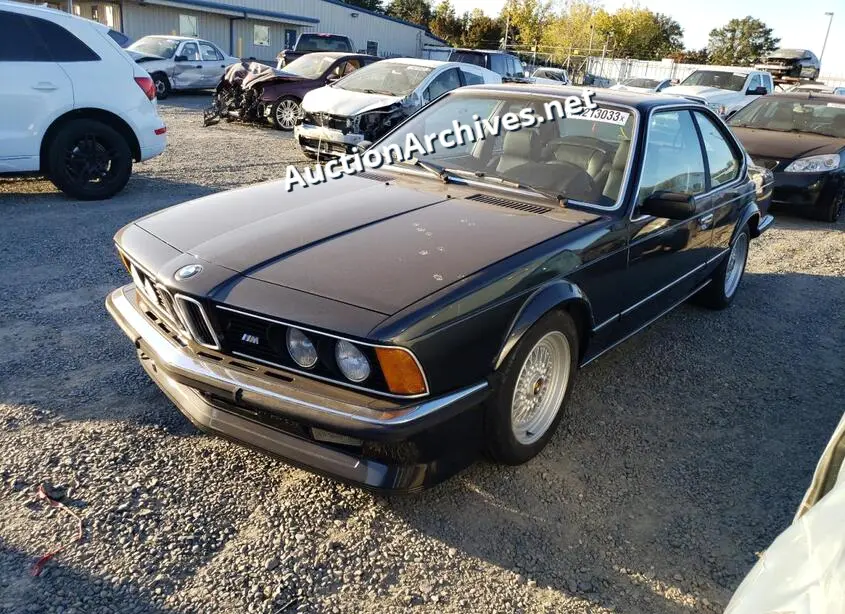 BMW M635CS 1984 VIN: WBAEE310001051352