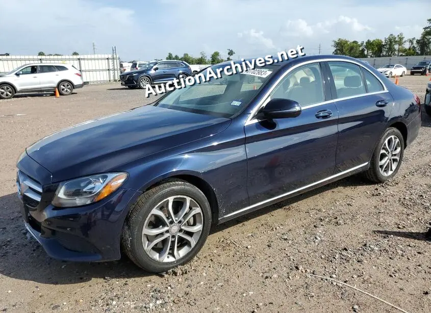 MERCEDES-BENZ C 300 4MAT 2016 VIN: 55SWF4KB2GU134162