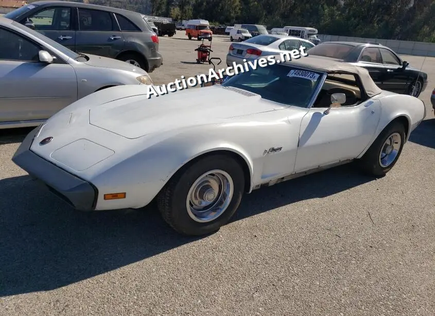CHEVROLET CORVETTE 1974 VIN: 1Z67J45424114