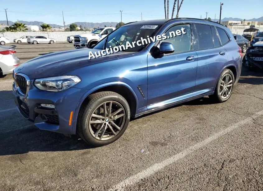 BMW X3 SDRIVE3 2019 VIN: 5UXTR7C53KLR44300