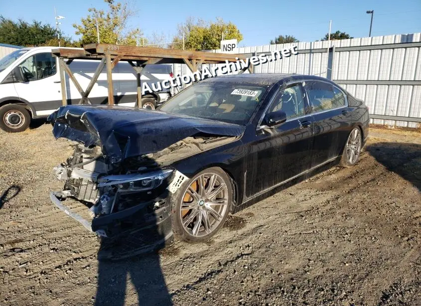BMW 750 XI 2021 VIN: WBA7U2C09MCF78547