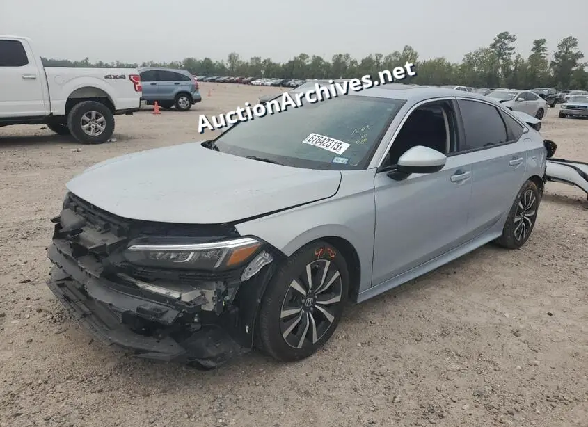 HONDA CIVIC EX 2022 VIN: 2HGFE1F74NH305611
