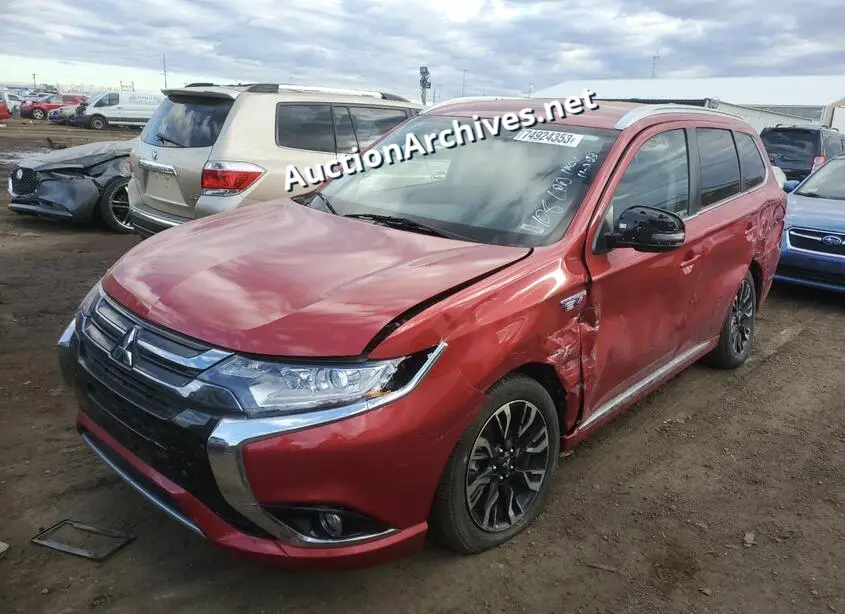 MITSUBISHI OUTLANDER 2018 VIN: JA4J24A54JZ047314