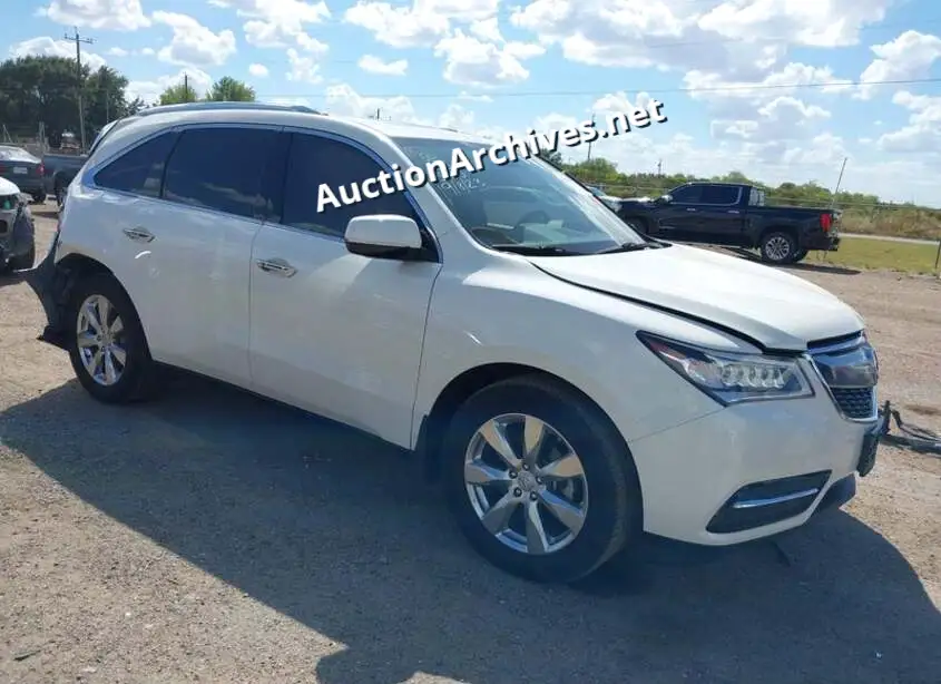 ACURA MDX W/ADVANCE/W/ADVANCE 2016 VIN: 5FRYD3H90GB015300