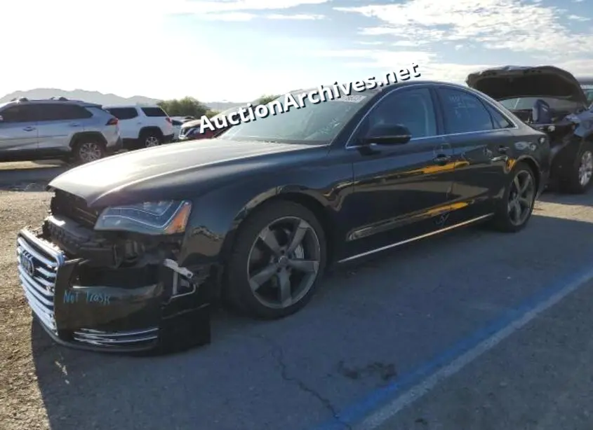 AUDI A8 QUATTRO 2014 VIN: WAUAGAFD8EN002523