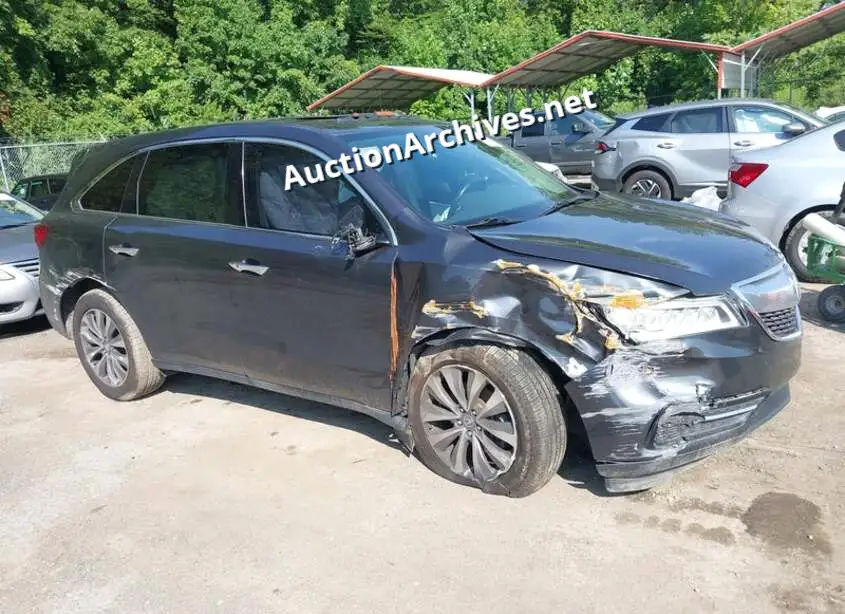 ACURA MDX TECH PKG 2014 VIN: 5FRYD4H49EB013200