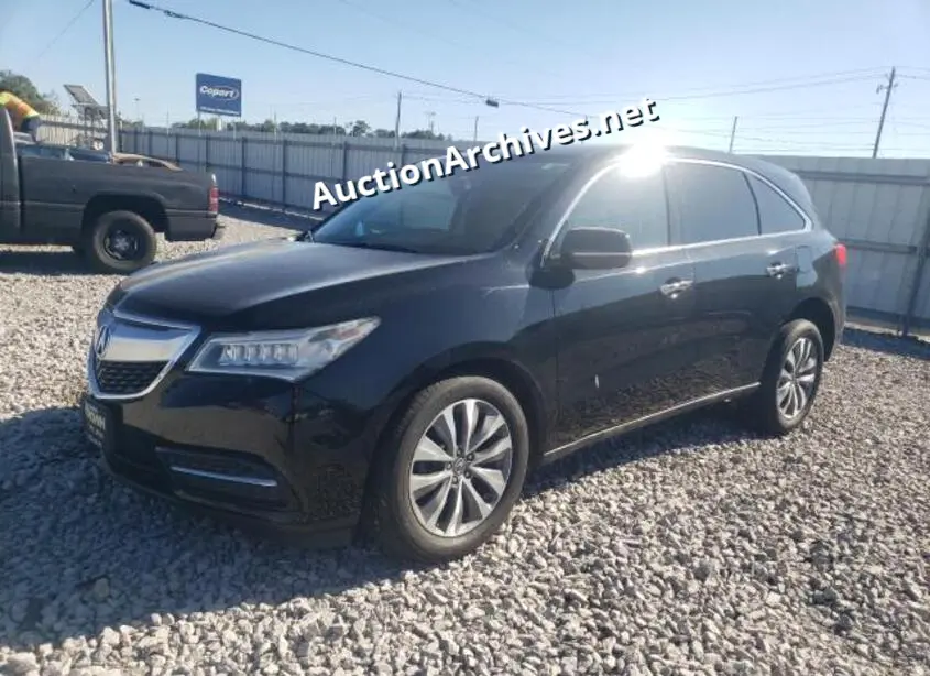 ACURA MDX TECHNOLOGY 2014 VIN: 5FRYD4H49EB041983