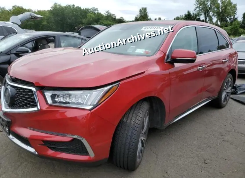 ACURA MDX TECHNOLOGY 2019 VIN: 5J8YD4H5XKL017163