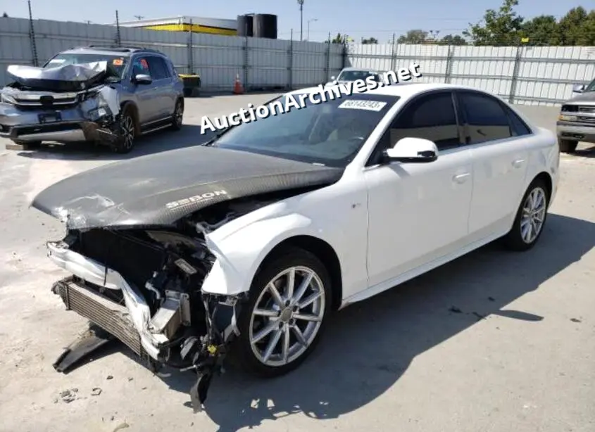 AUDI A4 PREMIUM PLUS 2014 VIN: WAUFFAFL5EN033390