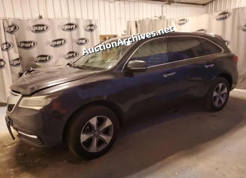 ACURA MDX 2015 VIN: 5FRYD3H29FB011358