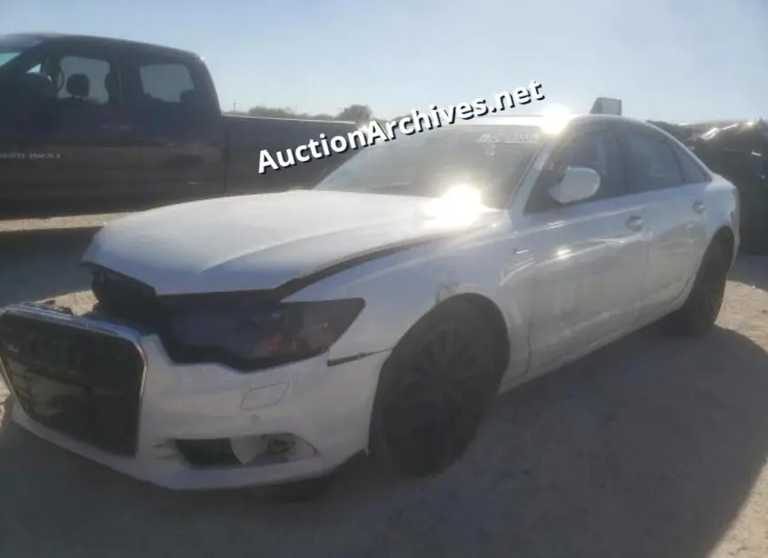 AUDI A6 PREMIUM PLUS 2014 VIN: WAUFGAFCXEN078130