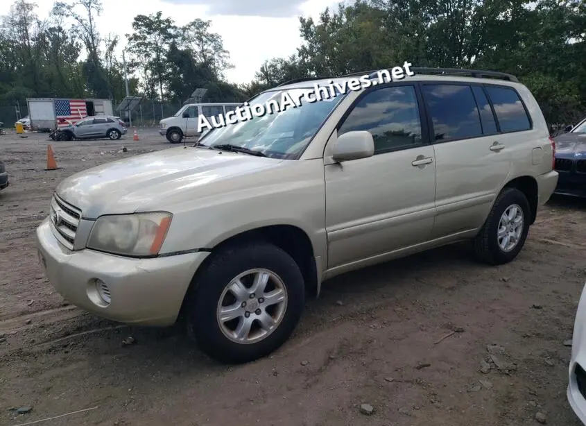 TOYOTA HIGHLANDER 2003 VIN: JTEHF21A830138146