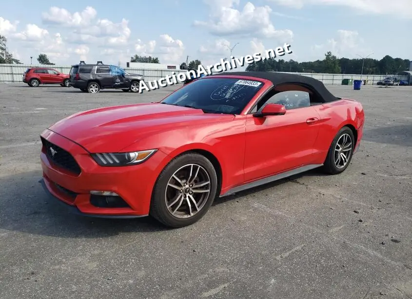 FORD MUSTANG 2017 VIN: 1FATP8UH0H5220377